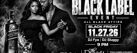 The Black Label - All Black Event
