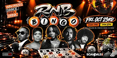 R&B BINGO at Scandals Live!