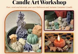 Candle Art Workshop (Halloween and Autumn)