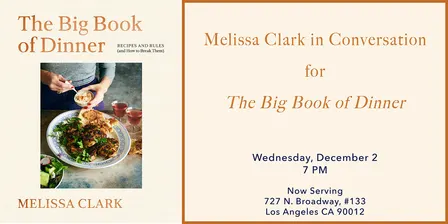 Melissa Clark in Conversation for The Big Book of Dinner