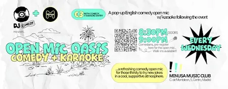 Open Mic Oasis - Comedy + Karaoke