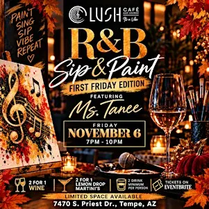 R&B Sip & Paint: Sing-A-Long Edition - First Fridays