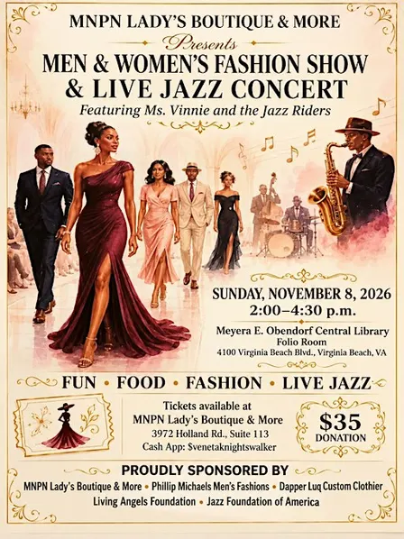 Men & Women's Fashion Show & Live Jazz Concert