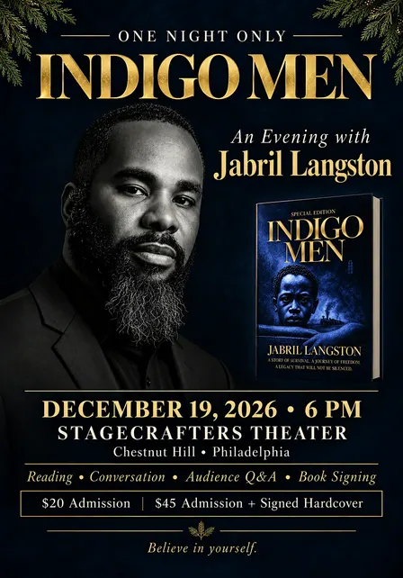 Evening with Jabril Langston: INDIGO MEN AUTHOR EVENT
