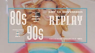 Glass Island - 80's & 90's REPLAY - Sat 14 Nov 2026