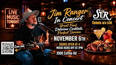 Jim Ranger, Bakersfield's #1 Talent Returns to STIR
