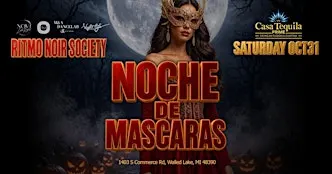 Noche De Mascaras At Casa Tequila Prime - Walled Lake MI. Halloween Social