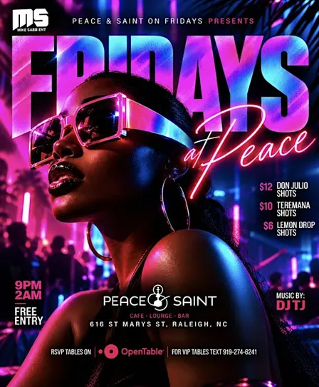 Fridays At Peace & Saint