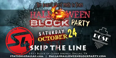 Station 4 Express Entry - Halloween Block Party 2026 - Skip The Line