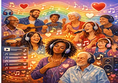 Seniors Week Lunch featuring "Music as Medicine - Playlists for Life"
