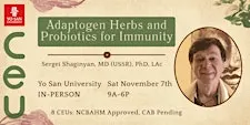 Adaptogen Herbs and Probiotics for Immunity