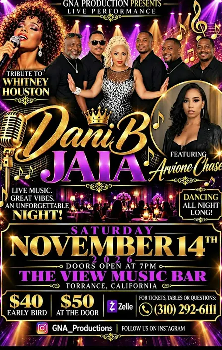 Tribute to Whitney Houston Dani B Jaia featuring Arvione Chase