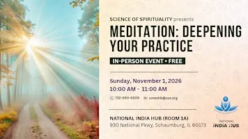 Meditation: Deepening Your Practice