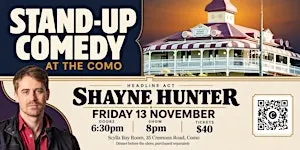 STAND UP COMEDY AT THE COMO HOTEL
