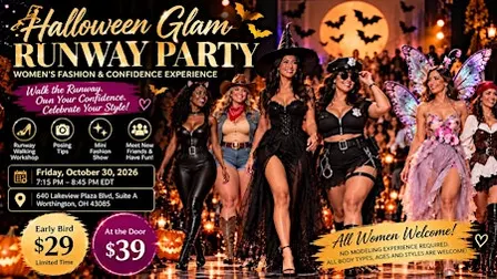 Halloween Glam Runway Party 21+