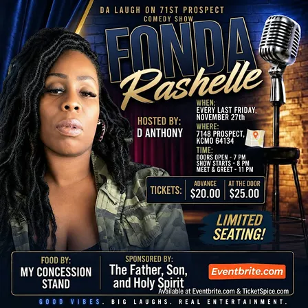 Fonda Rashelle Comedy Show