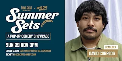Summer Sets; A Pop-Up Comedy Showcase!