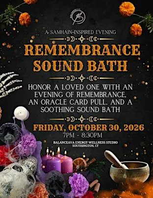 Samhain: A Sound Bath for Remembrance