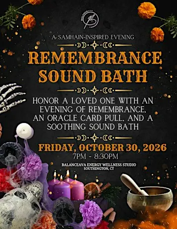 Samhain: A Sound Bath for Remembrance
