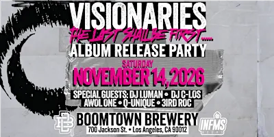 VISIONARIES ALBUM RELEASE PARTY
