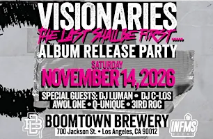 VISIONARIES ALBUM RELEASE PARTY