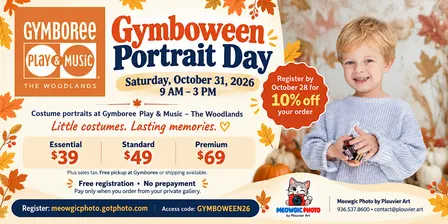 Gymboween Portraits w/ Meowgic Photo By Plouvier Art