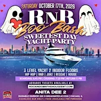 R&B Boo Bash Sweetest Day Yacht Party (3 Levels) Chicago