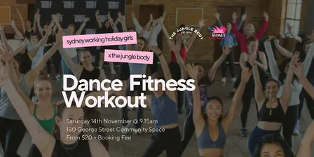 Dance Fitness Class | The Jungle Body x Sydney Working Holiday Girls