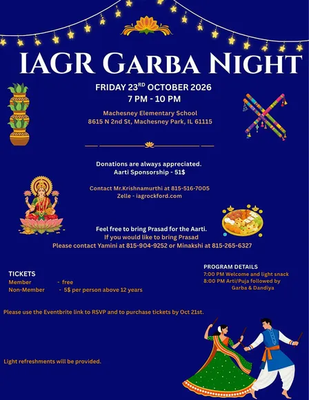 IAGR Garba Night 2026
