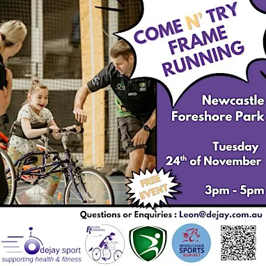 Come N Try Frame Running with Dejay Sport - Newcastle