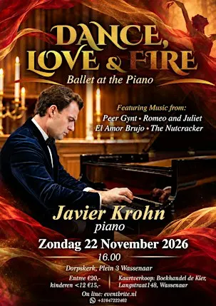 Dance, love & fire: Ballet at the piano