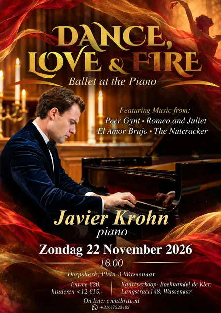 Dance, love & fire: Ballet at the piano