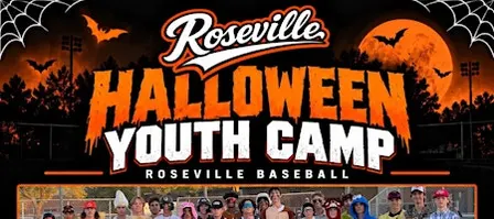 Roseville Baseball Halloween Youth Camp