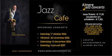Jazzcafe VRIJDAG 20 November 2026