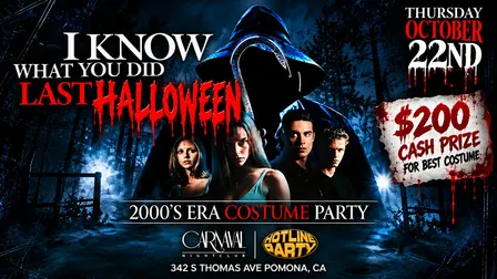 CARNAVAL THURSDAYS PRESENTS: HOTLINE HALLOWEEN PARTY