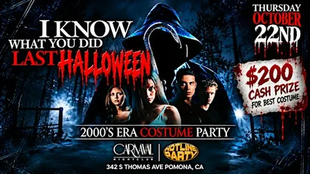 CARNAVAL THURSDAYS PRESENTS: HOTLINE HALLOWEEN PARTY