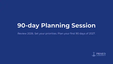 90-day Planning Session