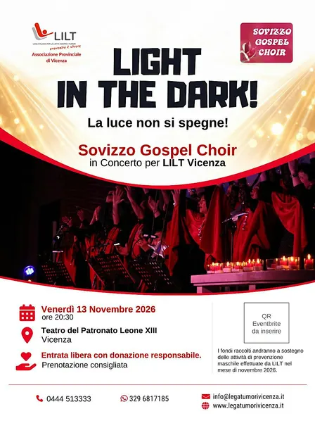 LIGHT IN THE DARK! La luce non si spegne!