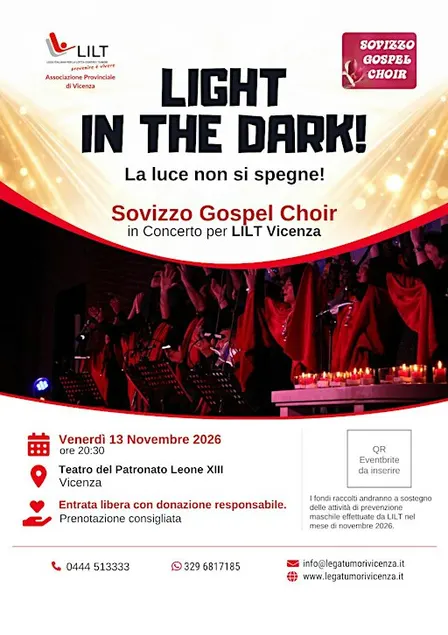 LIGHT IN THE DARK! La luce non si spegne!