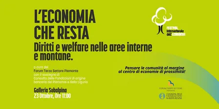 L'Economia che resta - Diritti e welfare nelle aree interne e montane