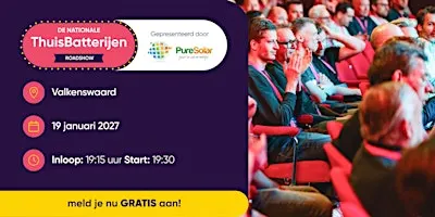De Nationale ThuisBatterijen Roadshow — Valkenswaard