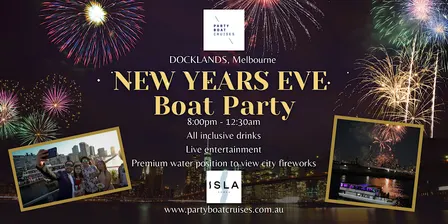2026 NYE ALL-INCLUSIVE fireworks boat party