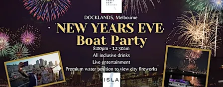 2026 NYE ALL-INCLUSIVE fireworks boat party