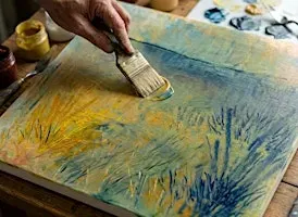 Cold Wax Oil Painting: Abstracting the Landscape