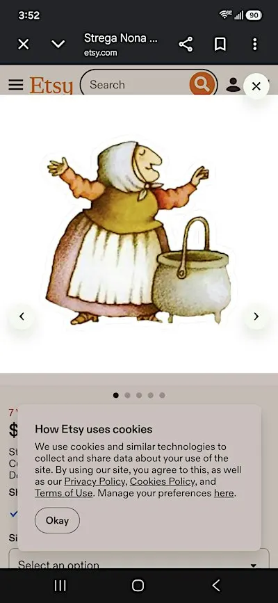 Strega Nona Story time