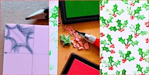 Stamp Carving, Card or Giftwrap Stamping Workshop - beginners welcome!