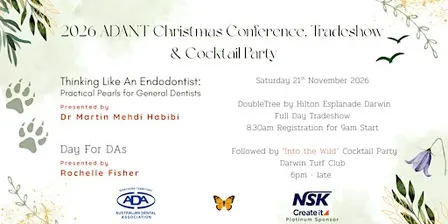 2026 ADANT Christmas Conference, Tradeshow and Cocktail Party