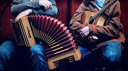 DUO O Faoláin Munnelly at Kultuurwerkplaats