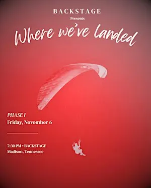 BACKSTAGE Presents: Where We’ve Landed — Phase I