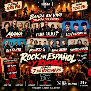 Rock en Español & Rumba!  Banda en Vivo | NYC
